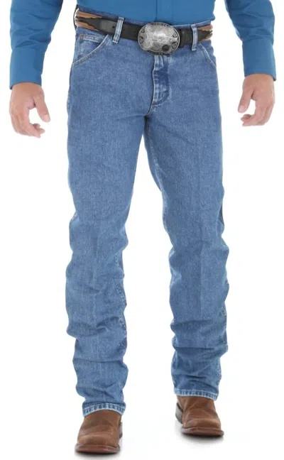 Wrangler Men's Regular-fit Stone Washed Jean In Light Blue