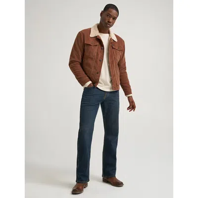 Wrangler Men's Relaxed Bootcut Jean In Admiral Blue In Brown