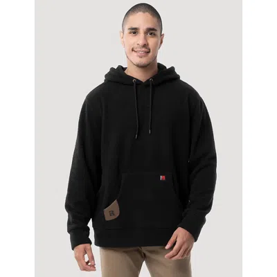Wrangler Men's Riggs Workwear® Sherpa Pullover Hoodie In Black