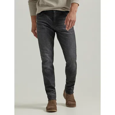 Wrangler Men's Tapered Fit Jean In Grey Wash In Gray