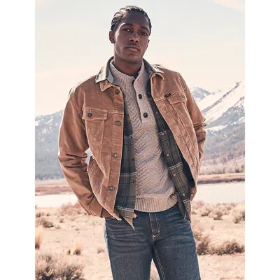 Wrangler Men's Unlined Corduroy Jacket In Acorn In Brown