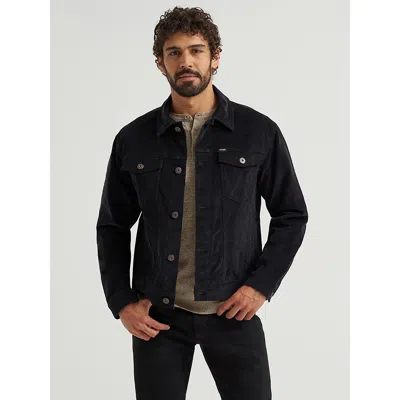 Wrangler Men's Unlined Corduroy Jacket In Jet Black