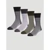 Wrangler Men's Warmest Boot Sock (4-pack) In Multi In Multi