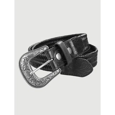 Wrangler Men's ® Braided Stretch Belt In Black