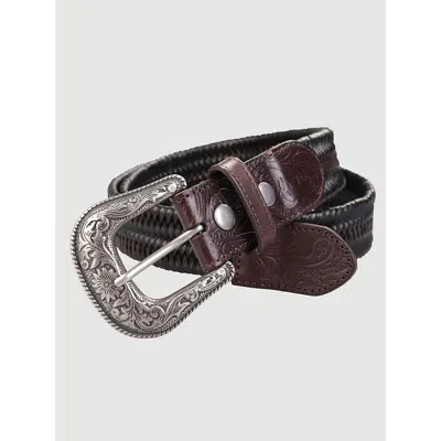 Wrangler Men's ® Braided Stretch Belt In Brown