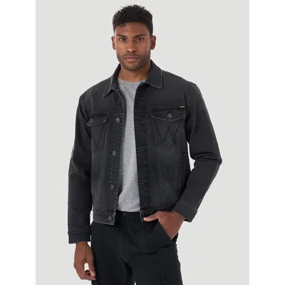 Wrangler Men's ® Classic Denim Trucker Jacket In Black