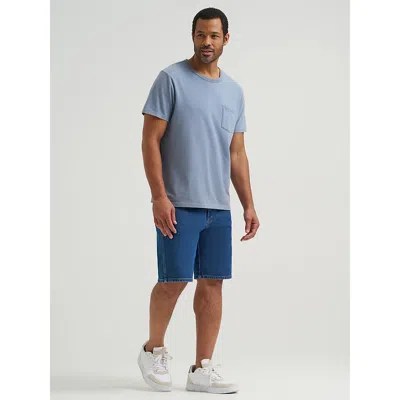 Wrangler Men's ® Five Star Premium 5-pocket Relaxed Denim Short In Mid Stone In Blue