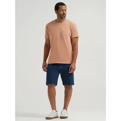 Wrangler Men's ® Five Star Premium 5-pocket Relaxed Denim Short In Stonewash Dark In Blue