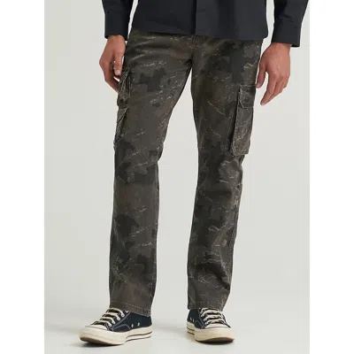 Wrangler Men's ® Flex Tapered Cargo Pant In Crake Olive Camo In Multi