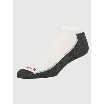 Wrangler Men's  Low-cut Cushioned Socks (6-pack) In White In Multi