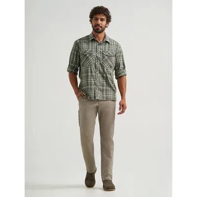 Wrangler Men's ® Outdoor Rugged Utility Pant In Brindle In Brown