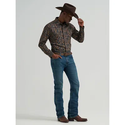 Wrangler Men's  Retro® Slim Fit Bootcut Jean In Dutton In Multi