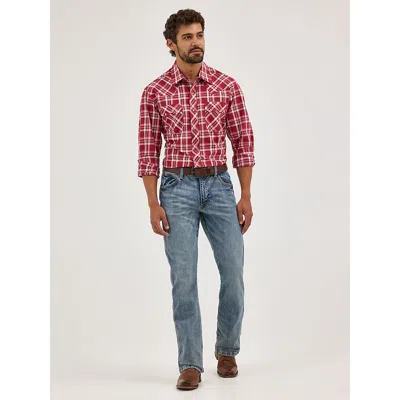 Wrangler Men's  Retro® Slim Fit Bootcut Jean In Greeley In Blue