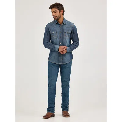 Wrangler Men's  Retro® Slim Fit Straight Leg Jean In Portland In Blue