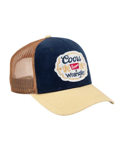 Wrangler Men's X Coors Heritage Corduroy Snapback Baseball Cap In Brown