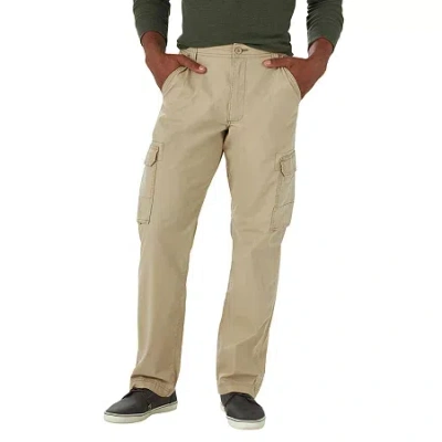 Wrangler Mens Relaxed Fit Cargo Pant In Neutral