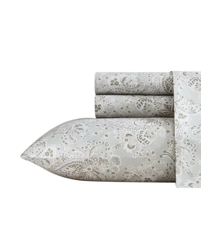 Wrangler Closeout!  Microfiber 4-pc. Sheet Set, Full In Prairieland Paisley Sage Green