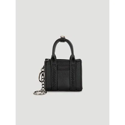 Wrangler Mini Tote Key Chain In Black
