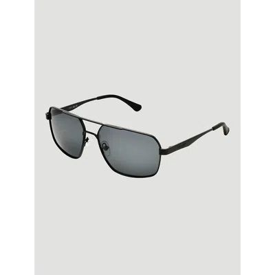 Wrangler Navigator Sunglasses In Smoke In Black