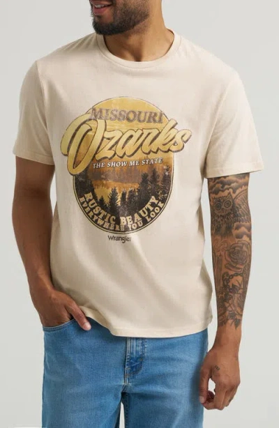 Wrangler Ozarks Graphic T-shirt In Neutral