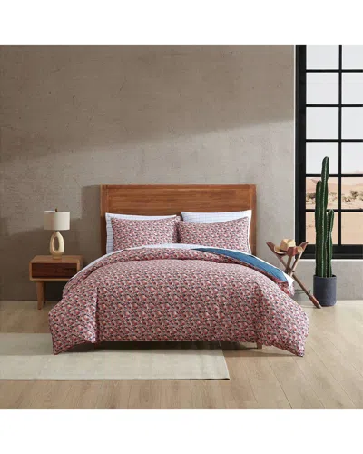 Wrangler Prairie Floral Comforter Bedding Set In Red