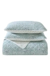 Wrangler Prairieland Paisley Twin Reversible Quilt Set In Blue
