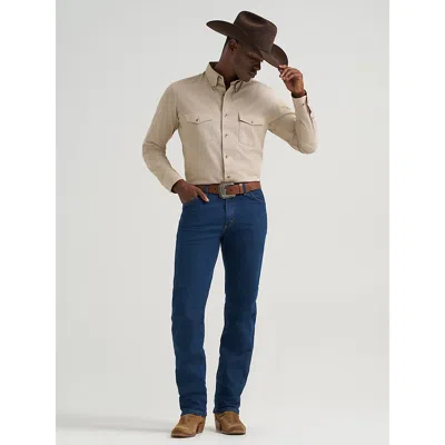 Wrangler Premium Performance Cowboy Cut® Advanced Comfort Wicking Regular Fit Jean In Rinse In Blue