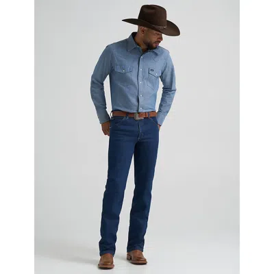 Wrangler Premium Performance Cowboy Cut® Advanced Comfort Wicking Slim Fit Jean In Rinse In Blue