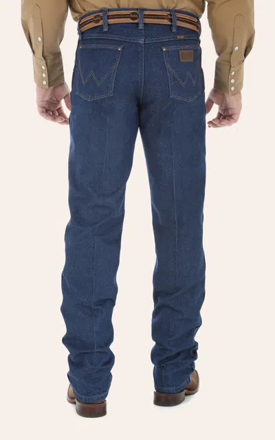 Wrangler Premium Performance Cowboy Cut Prewashed Big Jeans In Blue