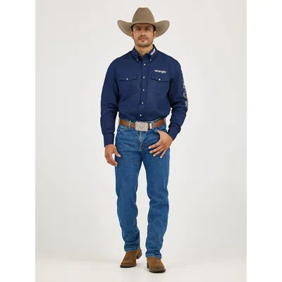 Wrangler Premium Performance Cowboy Cut® Regular Fit Jean In Dark Stone In Blue