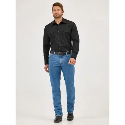 Wrangler Premium Performance Cowboy Cut® Regular Fit Jean In Stonewash In Blue
