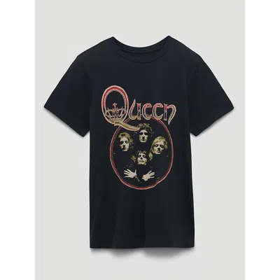 Wrangler Queen Four Reg Fit Graphic Tee In Jet Black