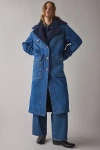 Wrangler Wrange Denim Coat In Blue