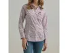 Wrangler Retro Dress Top In Berry In Pink
