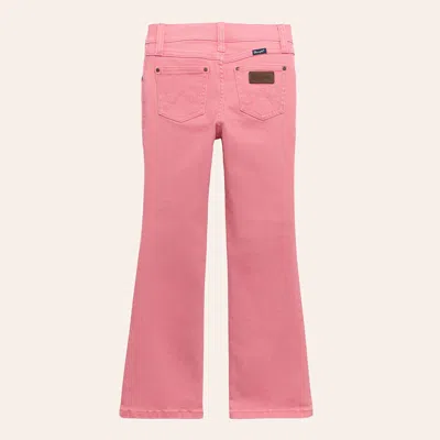 Wrangler Retro Girls' Kaitlyn Pink Bootcut Jeans