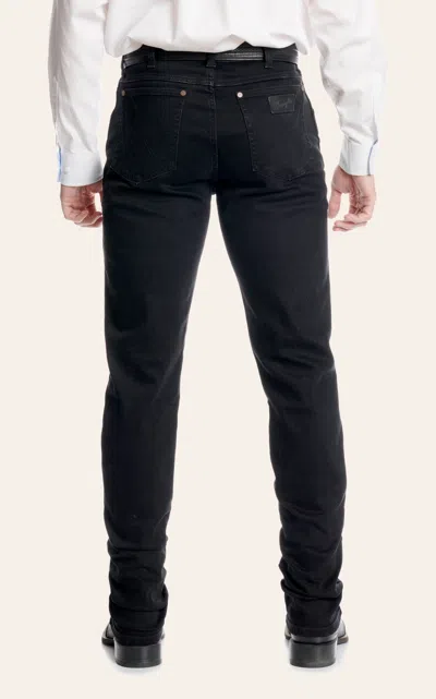 Wrangler Retro Men's 88 Blackwell Black Slim Straight Leg Jeans