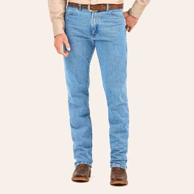 Wrangler Retro Men's Greely Light-medium Wash Slim Fit Boot Cut Jeans In Blue