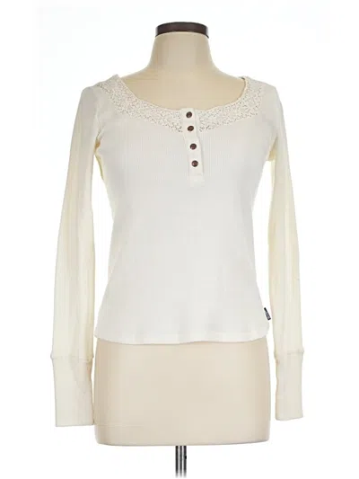 Pre-owned Wrangler Retro Pullover Sweater In White