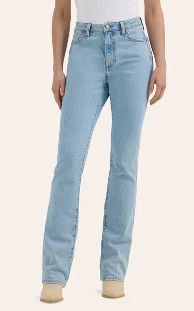 Wrangler Retro Women's Bailey Light Wash Boot Cut Jeans In Blue