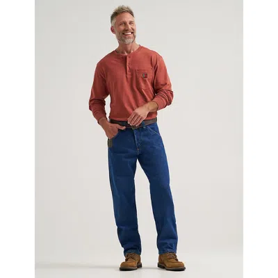 Wrangler ® Riggs Workwear® Five Pocket Jean In Antique Indigo In Blue