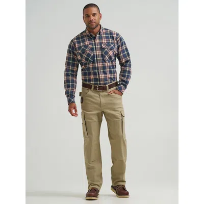 Wrangler ® Riggs Workwear® Performance Canvas Ranger Cargo Pant In Khaki In Sand