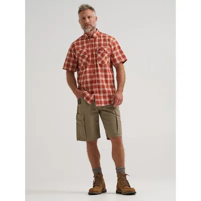Wrangler ® Riggs Workwear® Performance Ripstop Ranger Cargo Short In Bark In Brown