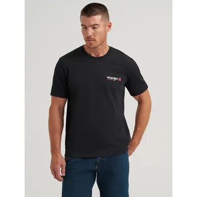 Wrangler Riggs Workwear® Reg Fit Graphic T-shirt In Jet Black