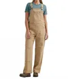 Wrangler Riggs Workwear Relaxed Overall In Tigers Eye In Brown