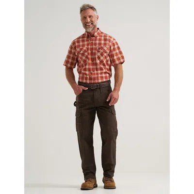 Wrangler ® Riggs Workwear® Ripstop Ranger Cargo Pant In Dark Brown In Green
