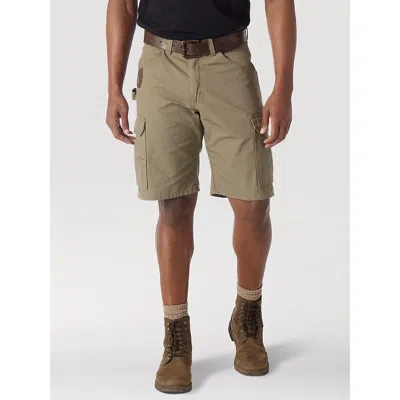 Wrangler ® Riggs Workwear® Ripstop Ranger Cargo Short In Bark In Nude
