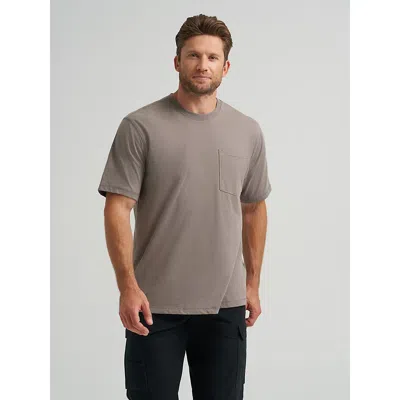 Wrangler ® Riggs Workwear® Short Sleeve 1 Pocket Performance T-shirt In Nickel In Gray