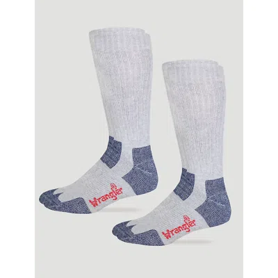 Wrangler ® Riggs Workwear® Steel Toe Boot Sock - 2 Pair In Grey In Multi