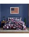 Wrangler Rodeo Patchwork Quilt Set In Multi