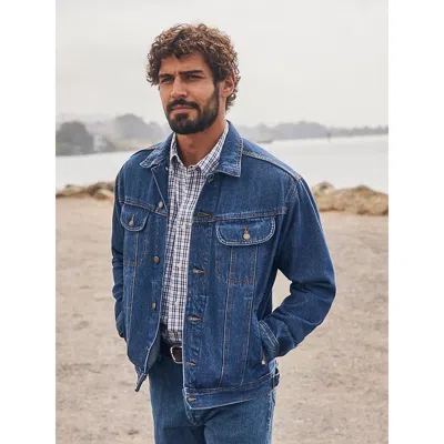 Wrangler Rugged Wear® Denim Jacket In Ant Indigo In Blue